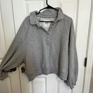 Aerie collared crewneck
